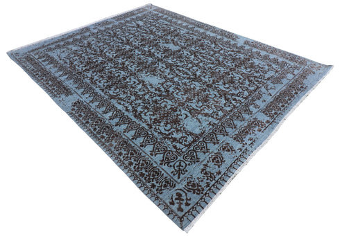 Frazzle Jade Blue Brown